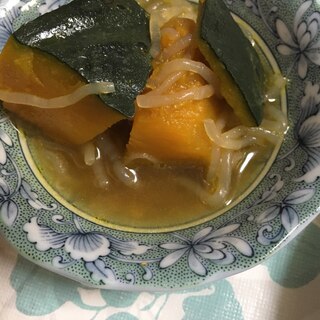 かぼちゃと糸こんにゃくの煮物(*^^*)☆